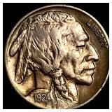 1924 Buffalo Nickel CLOSELY UNCIRCULATED