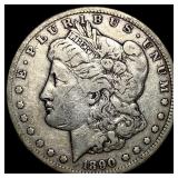 1890-CC Silver Morgan Dollar LIGHTLY CIRCULATED