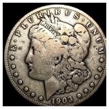 1903-S Silver Morgan Dollar NICELY CIRCULATED