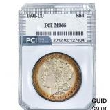 1891-CC Morgan Silver Dollar PCI MS65