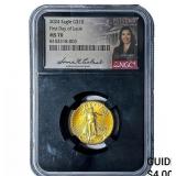 2024 $10 Gold American Eagle 1/4oz NGC MS70