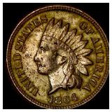 1864 Indian Head Cent CLOSELY UNCIRCULATED