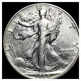 1943 Walking Liberty Half Dollar NEARLY UNCIRCULAT