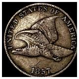 1857 Flying Eagle Cent NEARLY UNCIRCULATED
