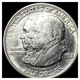 1923-S Silver Monroe Doctrine Centennial Half Doll