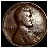 1924-D Lincoln Wheat Cent LIGHTLY CIRCULATED