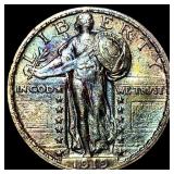 1919-D Silver Standing Liberty Quarter CLOSELY UNC