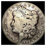 1886-S Silver Morgan Dollar NICELY CIRCULATED