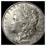 1883 Morgan Silver Dollar NEARLY UNCIRCULATED