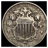 1866 Shield Nickel HIGH GRADE