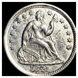 1841 Silver Half Dime UNCIRCULATED