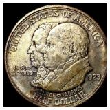 1923-S Silver Monroe Doctrine Centennial Half Doll