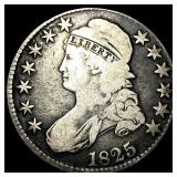 1825 Capped Bust Half Dollar NICELY CIRCULATED