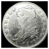 1808 Capped Bust Half Dollar ABOUT UNCIRCULATED