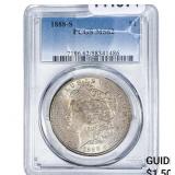 1888-S Morgan Silver Dollar PCGS MS62