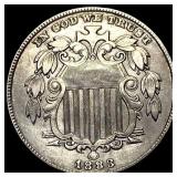 1883 Shield Nickel HIGH GRADE