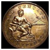 1903 Bronze One Centavo Philippines HIGH GRADE