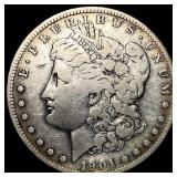 1901-S Silver Morgan Dollar NEARLY UNCIRCULATED