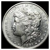 1891-S Silver Morgan Dollar NEARLY UNCIRCULATED