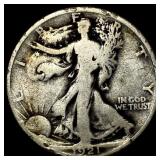 1921 Walking Liberty Half Dollar NICELY CIRCULATED