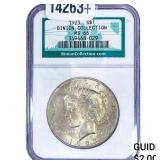 1923 Silver Peace Dollar NGC MS66