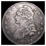 1835 Capped Bust Half Dollar ABOUT  UNCIRCULATED