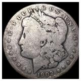 1902-S Silver Morgan Dollar LIGHTLY  CIRCULATED