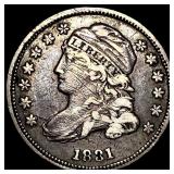 1831 Capped Bust Dime NEARLY UNCIRCULATED