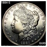 1884-S Morgan Silver Dollar UNCIRCULATED