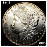 1884-S Morgan Silver Dollar UNCIRCULATED