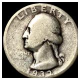 1932-D Silver Washington Quarter NICELY CIRCULATED