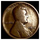 1914-D Lincoln Wheat Cent NICELY CIRCULATED