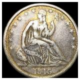 1843-O Silver Half Dollar GEM BU