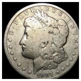 1901-O Silver Morgan Dollar NICELY CIRCULATED
