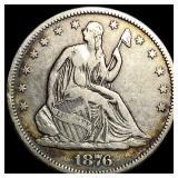 1876-S Silver Half Dollar (Seated Liberty) ABOUT U