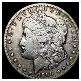1890-CC Silver Morgan Dollar NEARLY UNCIRCULATED