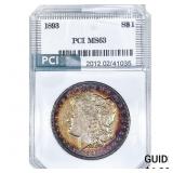 1893 Morgan Silver Dollar PCI MS63