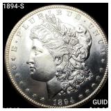 1894-S Morgan Silver Dollar UNCIRCULATED