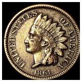1861 Indian Head Cent LIGHTLY CIRCULATED