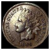 1869 Indian Head Cent LIGHTLY CIRCULATED