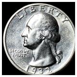 1932-D Silver Washington Quarter UNCIRCULATED