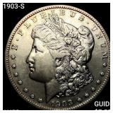 1903-S Morgan Silver Dollar CHOICE AU