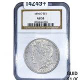 1894-O Morgan Silver Dollar NGC AU53