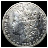 1892-S Silver Morgan Dollar LIGHTLY CIRCULATED
