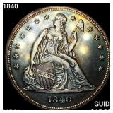 1840 Seated Liberty Dollar UNCIRCULATED