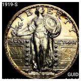 1919-S Standing Liberty Quarter UNCIRCULATED