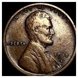 1915-S Lincoln Wheat Cent NEARLY UNCIRCULATED