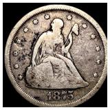 1875 Seated Liberty 20 Cent Piece LIGHTLY CIRCULAT