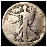 Walking Liberty Half Dollar 1918-S NICELY CIRCULAT