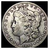 1896-S Silver Morgan Dollar LIGHTLY CIRCULATED